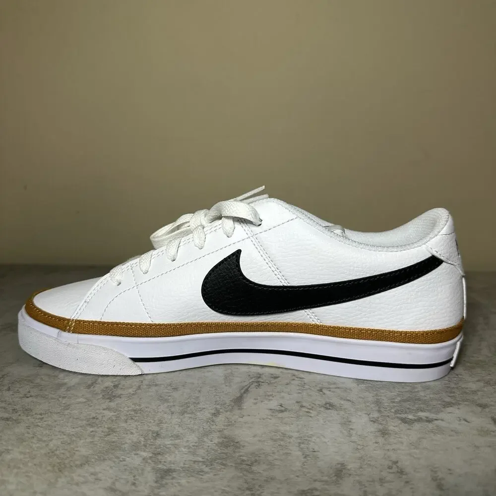SIZE 9.5- Nike Womens Court Legacy Nn White Fashion Sneaker DH3161-100